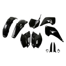 UFO Kawasaki KX 125/250 2003-2003 KAKIT230F-001 Fork Protectors & Plastics Kit