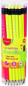 Black graphite pencils for children