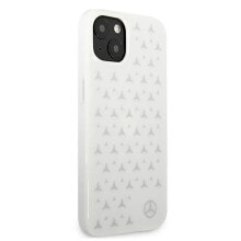 SOURCING Mercedes Mehcp13Mespwh iPhone 13.14.15 6.1 Biały Stars Pattern phone case