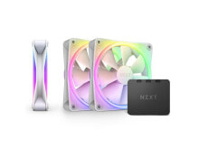 Купить блоки питания для компьютеров NZXT: NZXT F120RGB Duo - 120mm Dual-sided RGB Fan - Triple Pack (White) w/RGB Controll