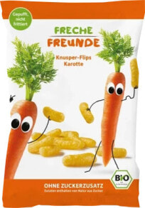 Купить детское питание FRECHE FREUNDE: Kindersnack Knusper-Flips Karotte, 30 g