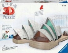 Ravensburger Puzzle 216 Elementów 3D Budynki Nocą Opera W Sydney