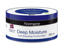 Neutrogena Deep Moisture Fast Absorbing Comfort Balm Увлажняющий и смягчающий бальзам для тела 300 мл