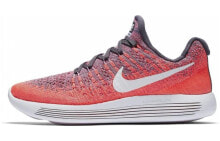 Nike LunarEpic Flyknit 2 休闲 轻便 低帮 跑步鞋 女款 西瓜红 / Кроссовки Nike LunarEpic Flyknit 2 863780-500