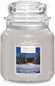 Aromatic candle Classic medium Candlelit Cabin 411 g
