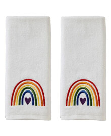 SKL Home don't Hide Your Pride Cotton 2 Piece Hand Towel Set, 25
