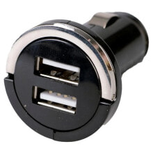 TALAMEX 12V USB Mini Adapter Double