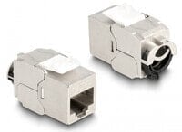 Keystone Modul RJ45 Buchse zu LSA Cat.6A STP mit Verschlussclip und kabelbinderfrei - Network - CAT 6a