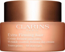 Clarins Extra Firming Day Cream Регенерирующий дневной крем против морщин для любого типа кожи 50 мл