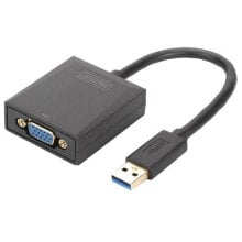 Купить запчасти и расходные материалы для мототехники Assmann: ASSMANN Digitus USB 3.0 To VGA Adapter