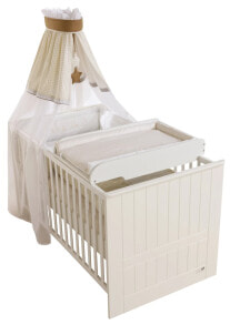 Wickelplatte Vichy beige