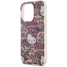 SOURCING Hello Kitty Hkhcp15Lhdgptp iPhone 15 Pro 6.1 Iml Tags Graffiti phone case