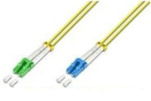 Кабель-каналы Lightwin LC/APC-LC OS2 2m волоконно-оптический кабель LC/PC Желтый LDP-09 LC/APC-LC 2.0