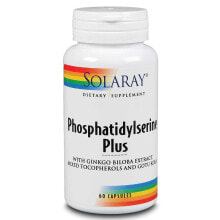 Аминокислоты SOLARAY Phosphatidylserine Plus 60 Units