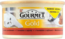 Купить влажные корма для кошек Gourmet: Gourmet Gold z wołowiną i pomidorami 85g