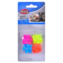 Игрушка для собак Trixie Bubble Разноцветный Multi Резина Резиновый Пластик Внутренность/Внешний (4 штук)