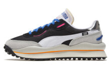 PUMA Style Rider Play On 复古 防滑 低帮 运动休闲鞋 男女同款 黑蓝 / Кроссовки PUMA Style Rider Play On 371150-02