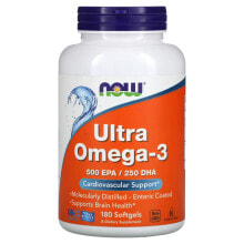 NOW Foods, Ultra Omega-3 Fish Oil, 90 Softgels