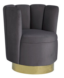 Best Master Furniture ellis Upholstered Swivel Accent Chair
