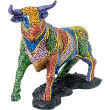 Decorative Figure Alexandra House Living Multicolour Plastic Bull 43 X 16 X 31 CM