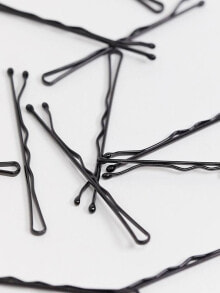 Купить женские аксессуары для волос Kitsch: Kitsch Black Essential Bobby Pin 45 Pack