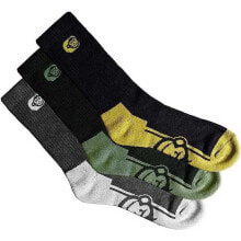 RIDGEMONKEY APEarel Crew Long Socks 3 Pairs