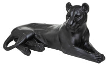 Leopardenstatuette Schlafen