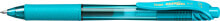 EnerGel X - Clip-on retractable pen - Turquoise - Turquoise - Plastic - 0.7 mm - Ambidextrous