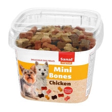 Купить товары для собак Şanal: SANAL Mini Bones Jar 100g Dog Snack