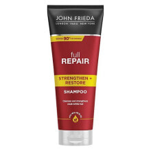 Шампуни для волос John Frieda Full Repair Strength & Restore Shampoo Укрепляющий и восстанавливающий шампунь для поврежденных и ломких волос 250 мл