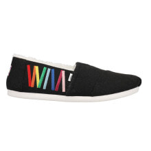 Купить мужская обувь TOMS: TOMS Alpargata Cozy Slip On Mens Black Casual Shoes 10018680T