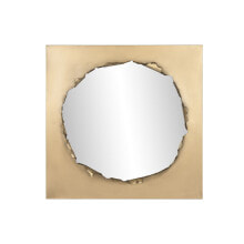 Wall mirror Home ESPRIT Golden Iron Sponge 90 x 9 x 90 cm