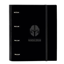 SAFTA A4 4 Rings Binder 100 Sheets The Mandalorian Teen Ring Binder