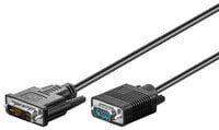 Goobay MMK 632-100 12+5 - 15 pin HD 1m DVI-I VGA (D-Sub) 50989