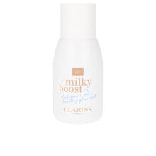 Clarins Milky Boost Оттеночный флюид для лица #01-milky cream  50 мл