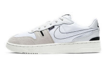 Nike Squash Type 休闲 拼接 低帮 板鞋 GS 灰白 / Кроссовки Nike Squash Type CJ4119-100