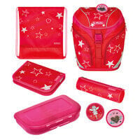 SoftLight Plus Stars&Strips - Lunch box - Pencil case - Pencil pouch - School bag - Sport bag - Girl - Grade & elementary school - Backpack - 16 L - Side pocket