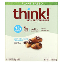 High Protein Bars, Brownie Crunch, 5 Bars, 2.1 oz (60 g) Each