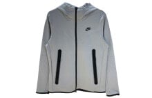 Nike 连帽透气防风夹克 男款 银色 / Куртка Nike Trendy_Clothing CU4480-077