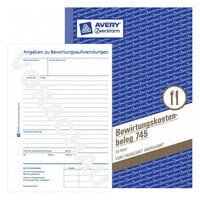 Avery Zweckform Avery 745 - Blue - White - Paper - 148 mm - 210 mm