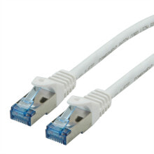 Кабели и разъемы для аудио- и видеотехники rOLINE CAT.6a S/FTP сетевой кабель 10 m Cat6a S/FTP (S-STP) Белый 21.15.2867