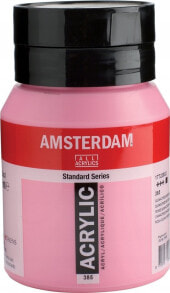 Artequipment Amsterdam Standard Series Acrylic Jar Quinacridone Rose Light 385