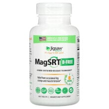 Магний jigsaw Health, MagSRT, B-Free, магний с замедленным высвобождением, 240 таблеток