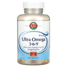 Fish oil and Omega 3, 6, 9 KAL