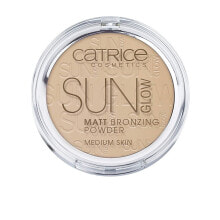 Румяна или бронзер для лица CATRICE SUN GLOW MATT bronzing powder #030-medium bronze 9,5 gr