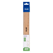 MILAN Thick Bamboo Ruler 30 cm