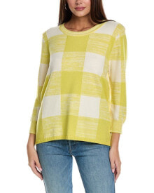 Купить женские свитеры cabi: Cabi Checkerboard Pullover Women's L