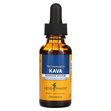 Витамины и БАДы для нервной системы herb Pharm, Kava, 1 fl oz (30 ml)