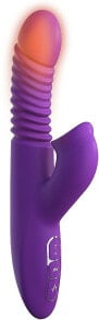 Vibrator violett - Pipedream Fantasy For Her Ultimate Thrusting Clit Stimulate Purple