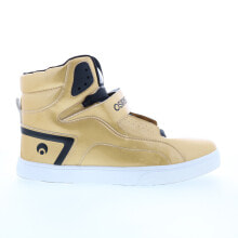 Osiris Rize Ultra 1372 1963 Mens Gold Synthetic Skate Sneakers Shoes